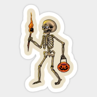 Trick or Treater Sticker